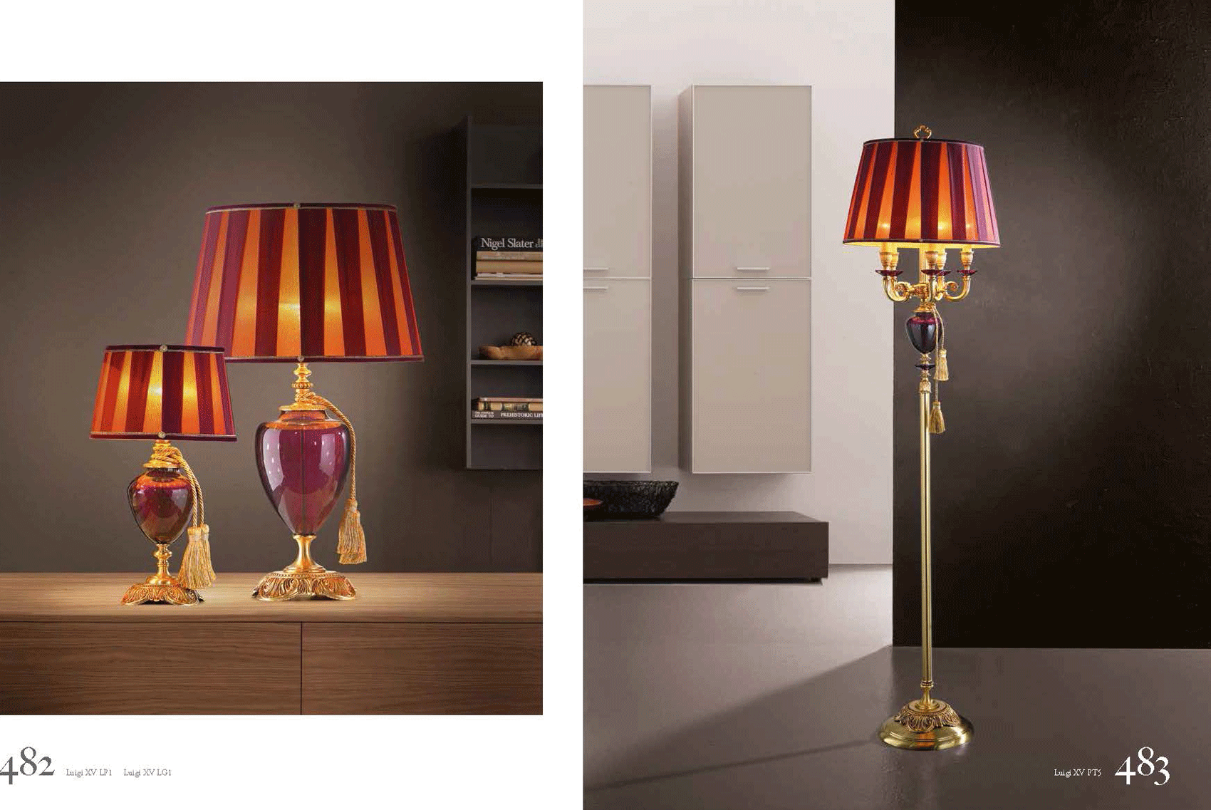 Brands Euroluce Dea Collection Luigi XV Table Lamp