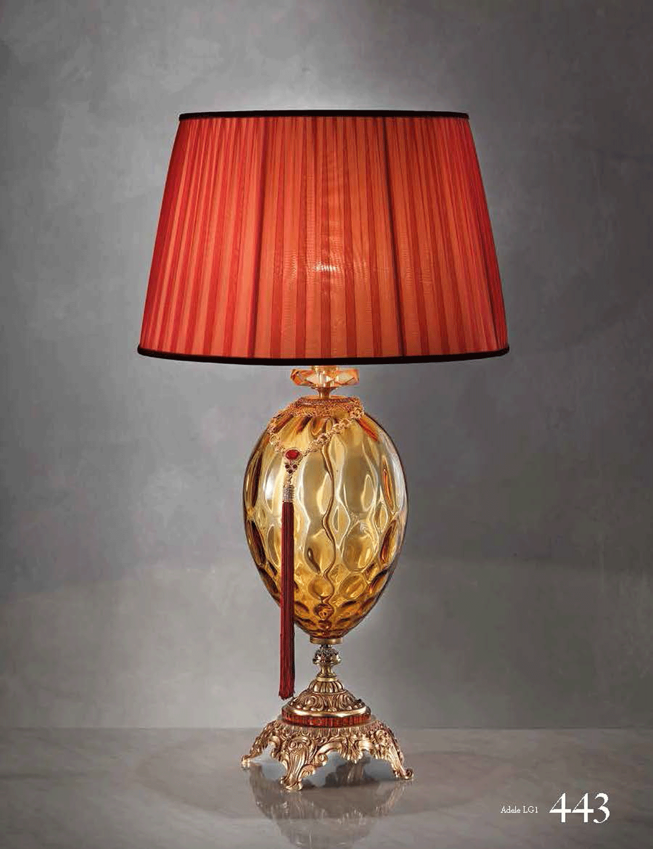 Brands Euroluce Macrame Collection Adele Table Lamp