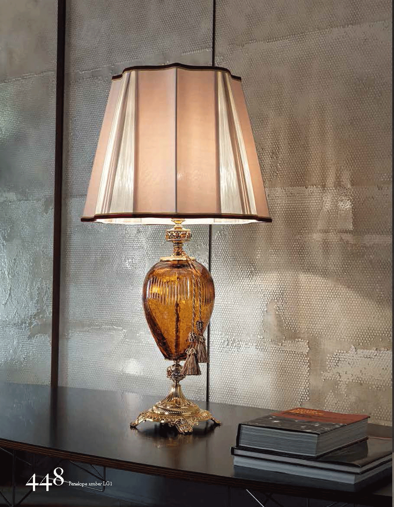 Brands Euroluce Cascade Collection Penelope Table Lamp