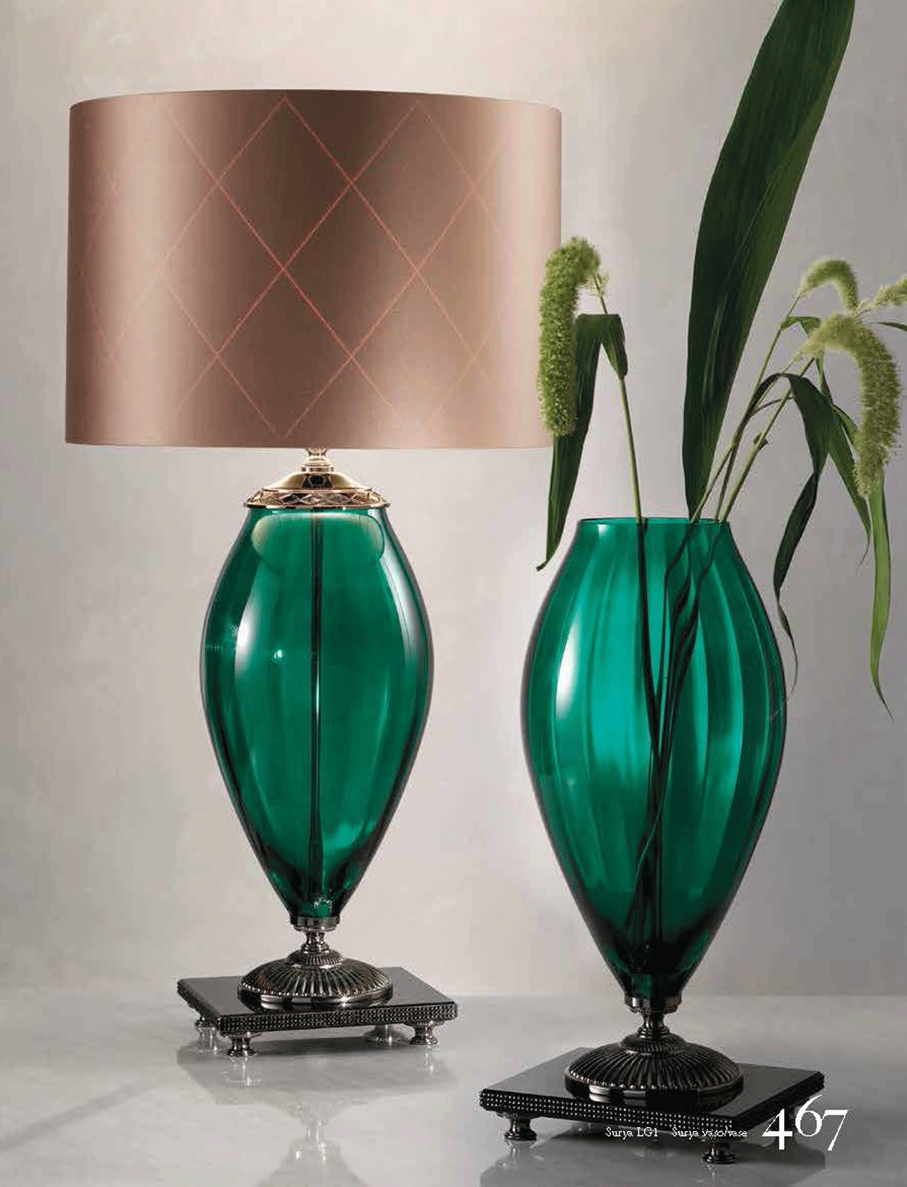 Brands Euroluce Epoca Collection Surya Table Lamp