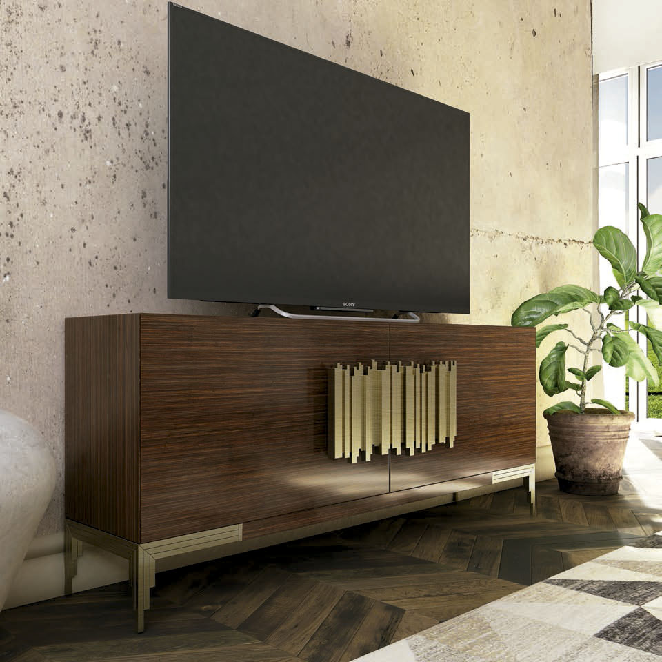 Brands Franco Kora Dining and Wall Units, Spain TVII.05 TV COMPACT