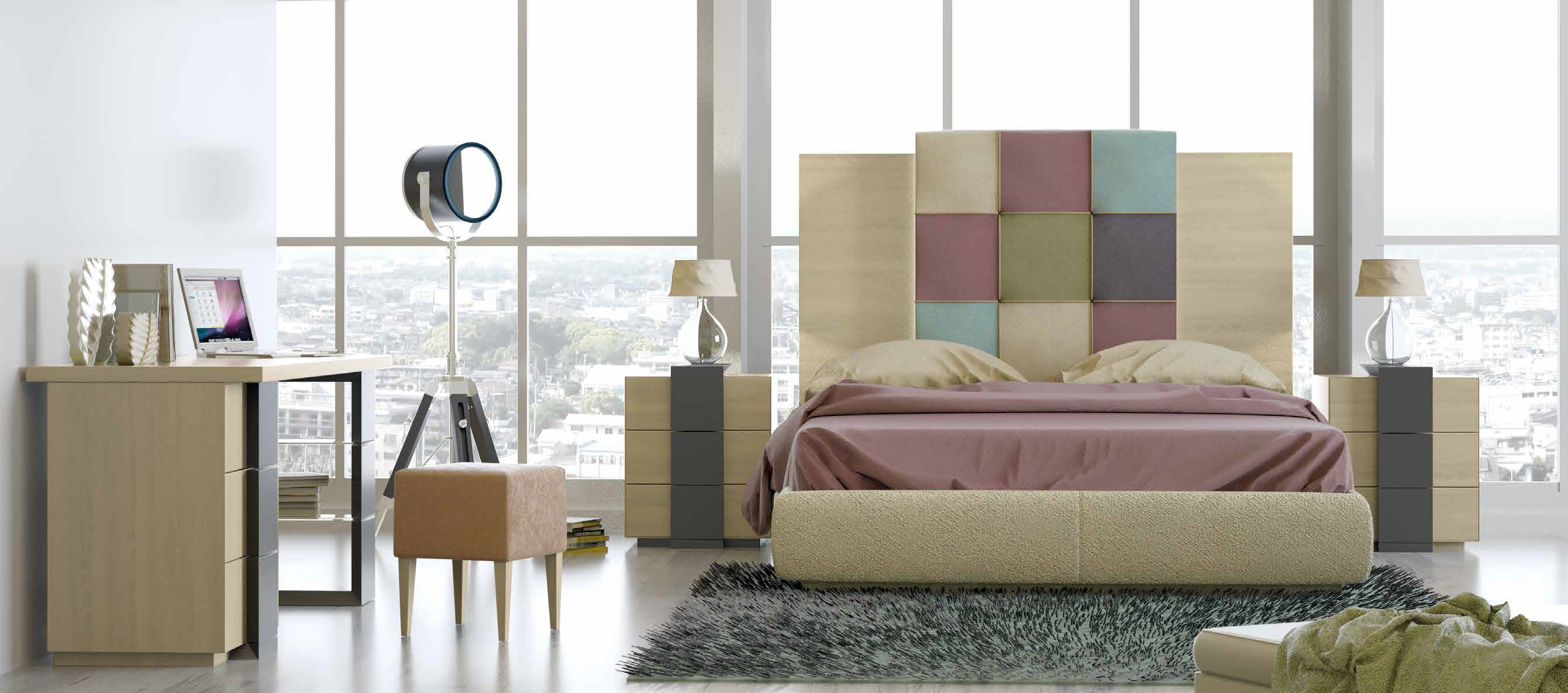 Bedroom Furniture Modern Bedrooms QS and KS DOR 12