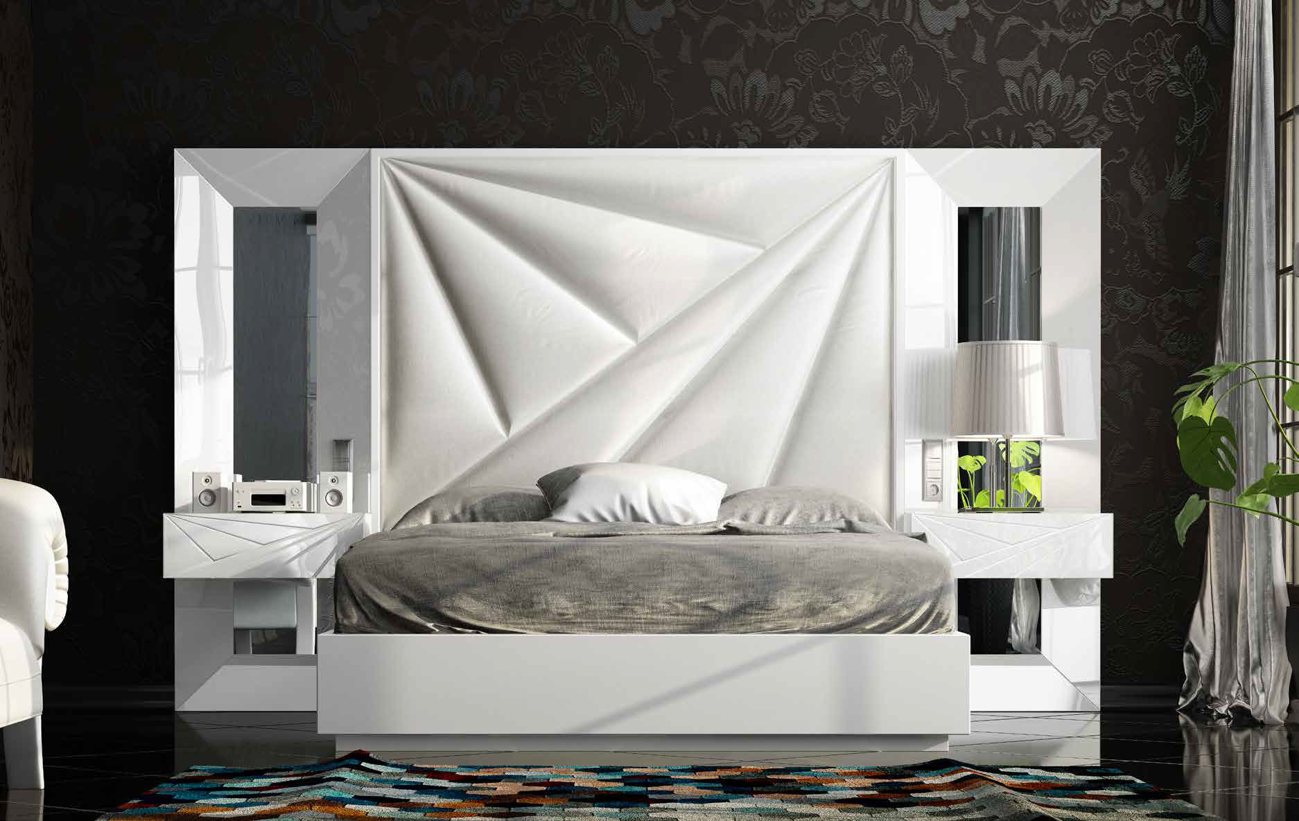 Bedroom Furniture Modern Bedrooms QS and KS DOR 31