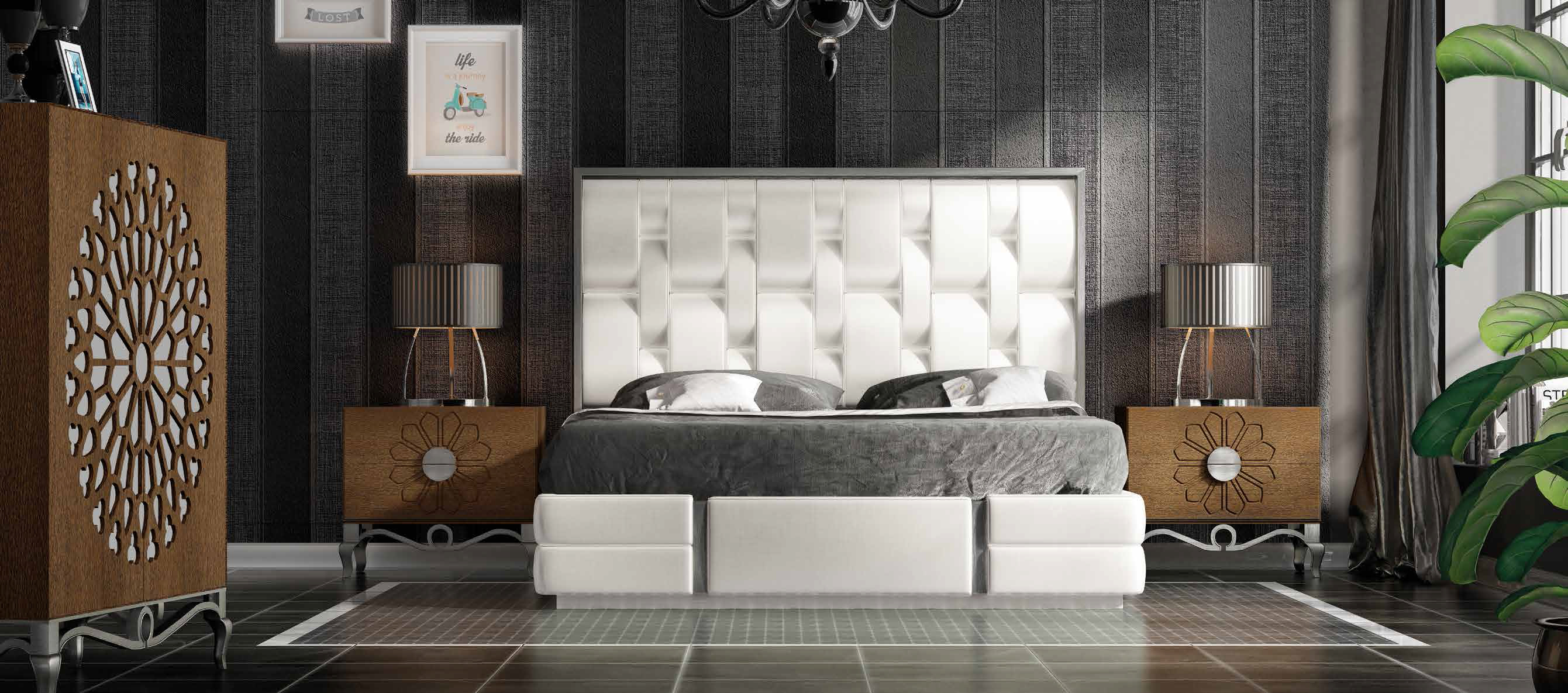 Bedroom Furniture Modern Bedrooms QS and KS DOR 57