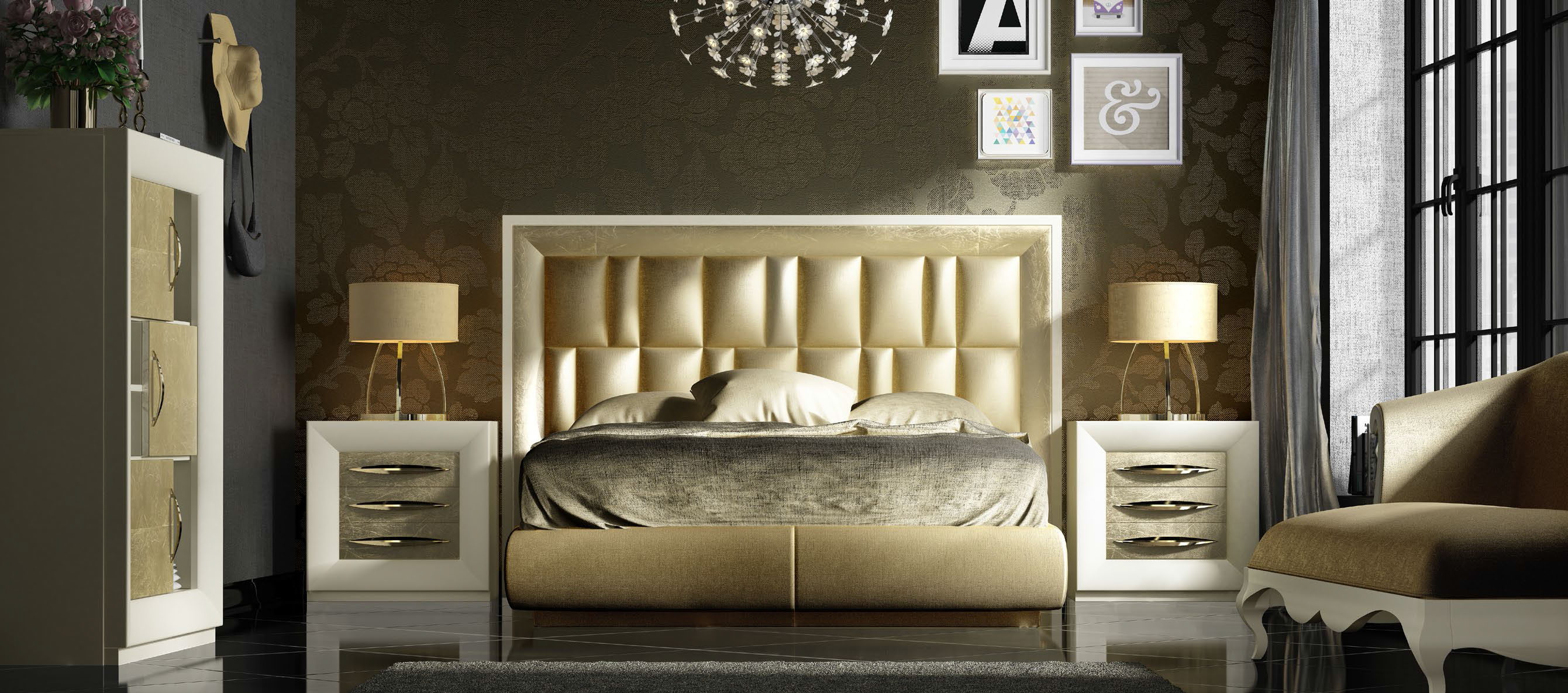 Brands Franco Furniture New BELLA Vanity Chest DOR 118