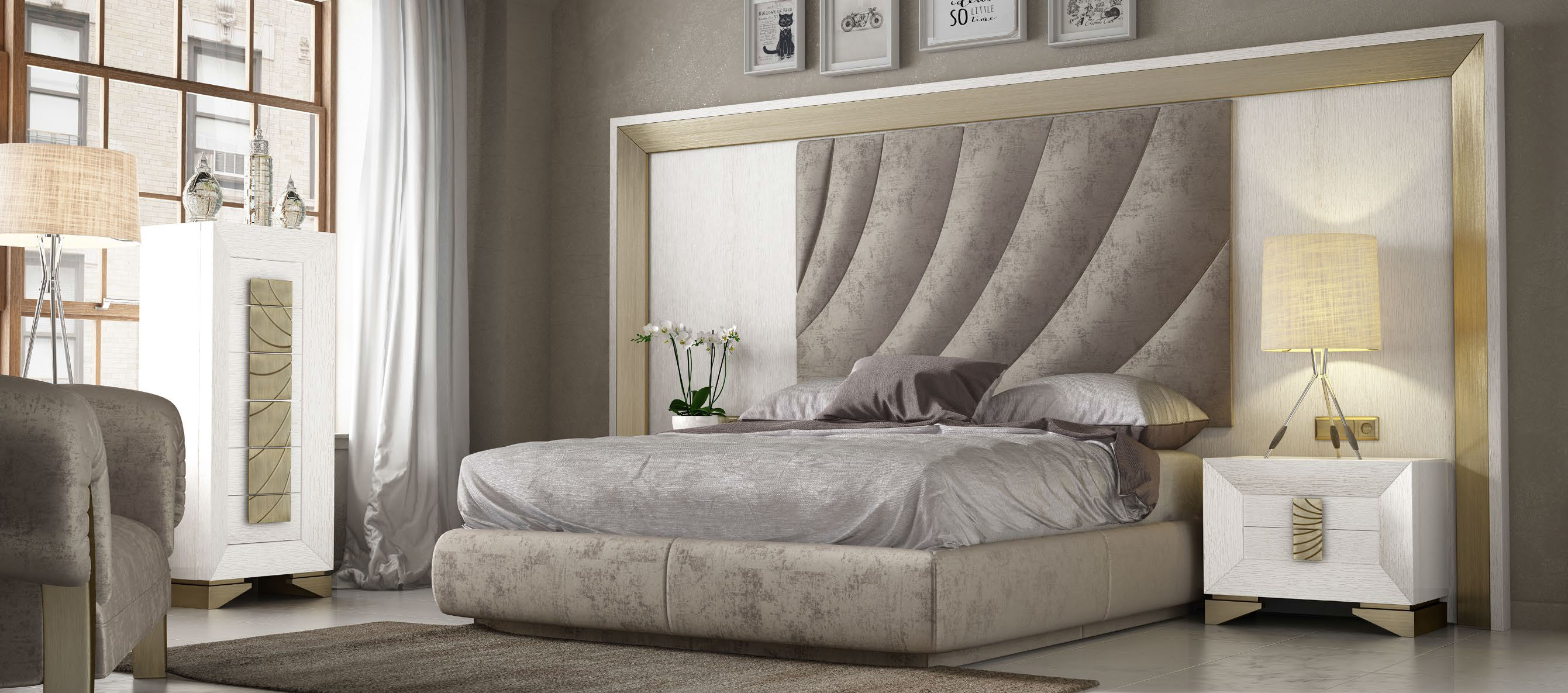 Brands Franco Furniture New BELLA Vanity Chest DOR 128