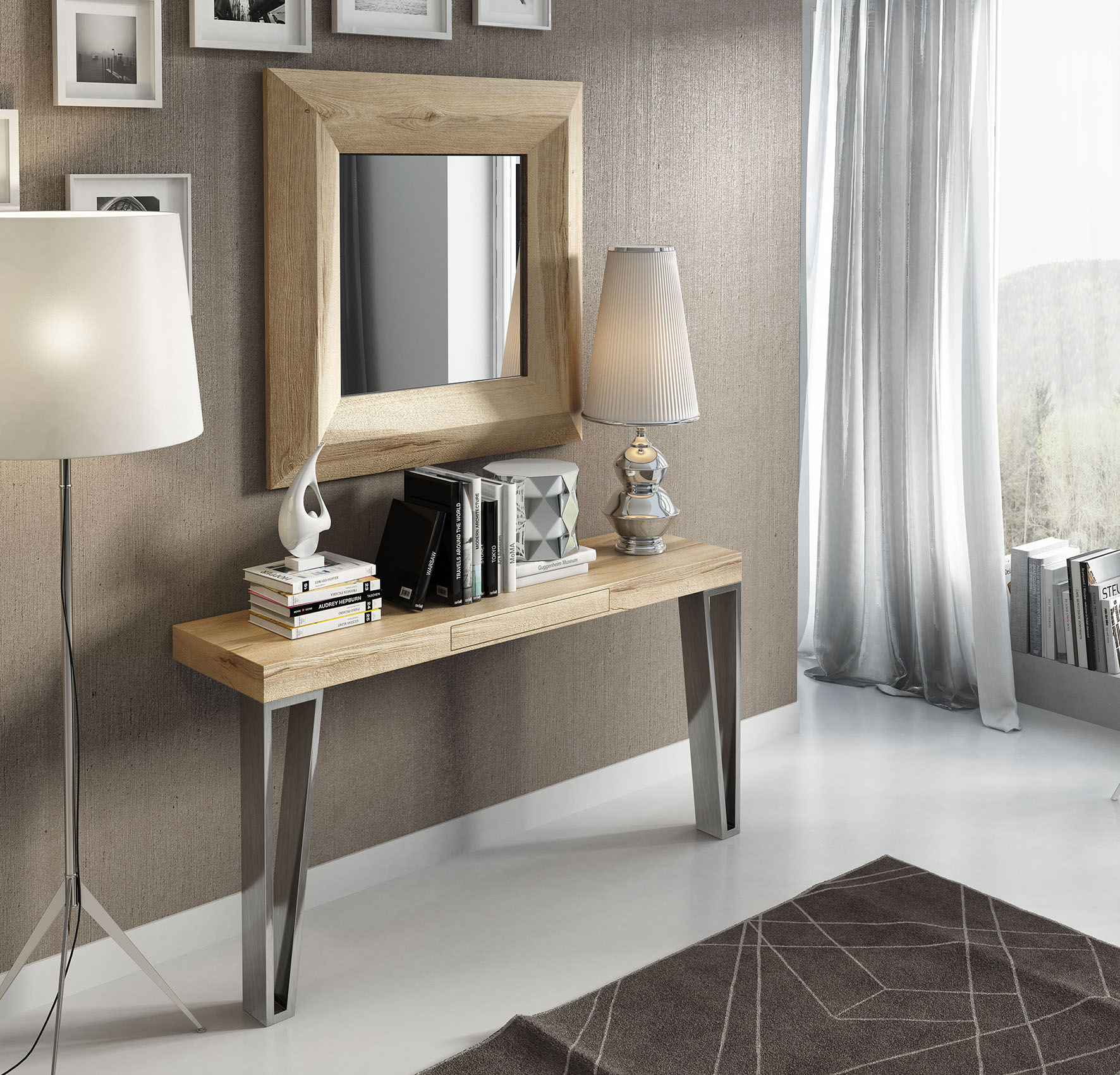 Brands Franco Kora Dining and Wall Units, Spain CII.43 Console Table