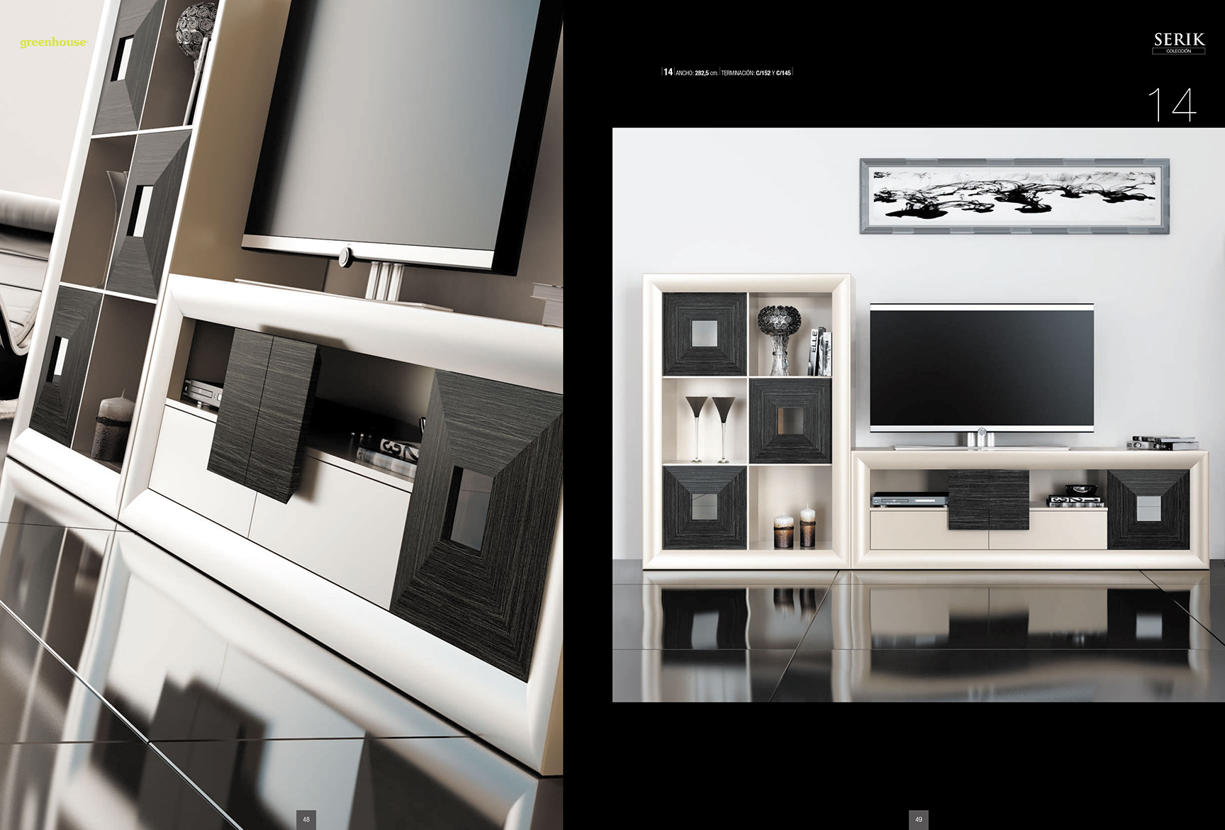Brands Franco ENZO Dining and Wall Units, Spain SERIK 14