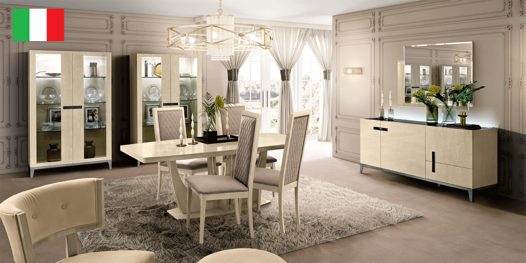 Brands Camel Classic Collection, Italy Ambra Dining Room Day 1