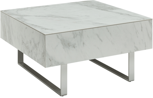 Brands SVN Modern Living Special Order 1498 White marble Coffee Table