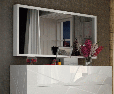 Bedroom Furniture Mirrors Kiu mirror for double dresser/ 2Door buffet