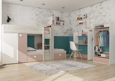 Brands Trasman Kids Bedroom, Spain Bo1 Bunk Bed 190cm