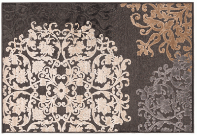 Brands CutCut Vintage Rug Collection Spain Pixie Black-Grey