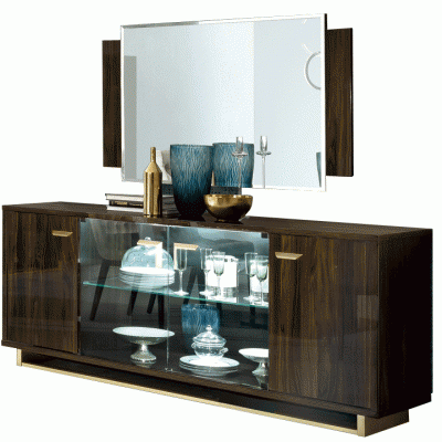 Volare 4 Door Buffet w/Mirror