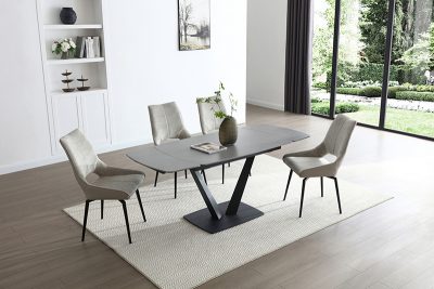 109 Grey Table with 1239 Chairs