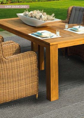 Link Dark Grey Rug