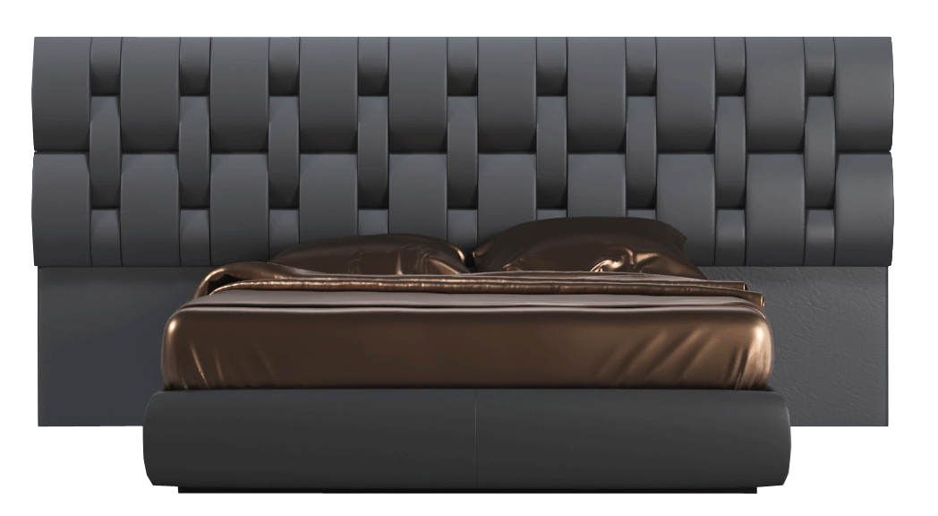 Bedroom Furniture Mirrors Emporio Black Bed