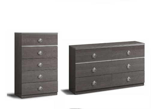 Bedroom Furniture Beds with storage Nabucco Dresser, mirror & chest