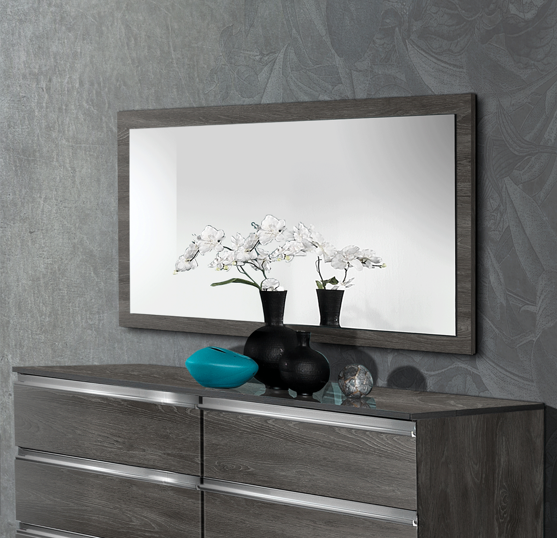 Brands MCS Modern Bedrooms Grace Oxford mirror for dresser