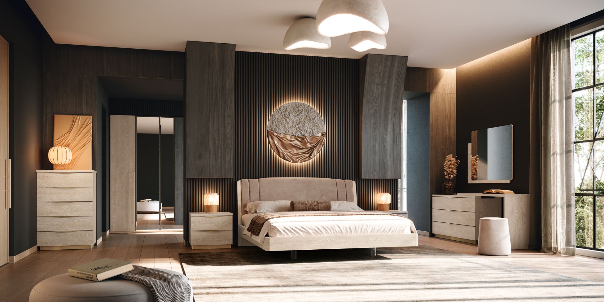 Bedroom Furniture Modern Bedrooms QS and KS Denali Bedroom