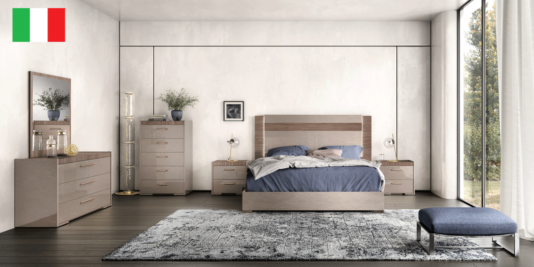 Brands Status Modern Collections, Italy Nora Bedroom