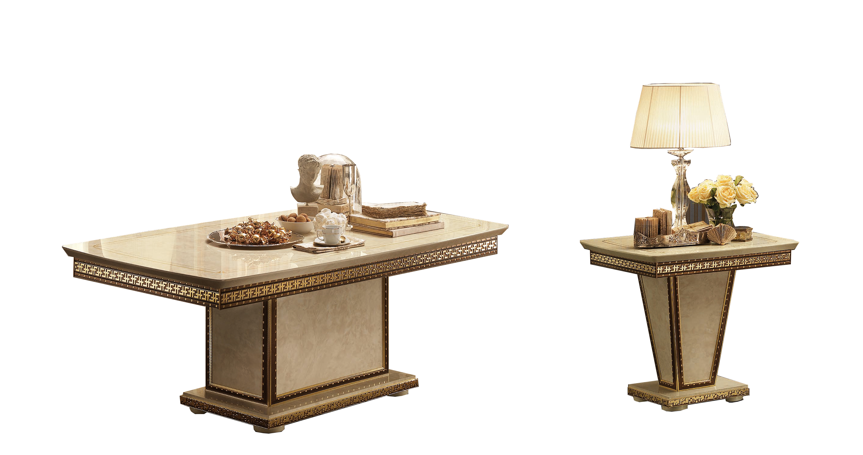 Brands Arredoclassic Bedroom, Italy Fantasia Coffee & End Table, by Arredoclassic