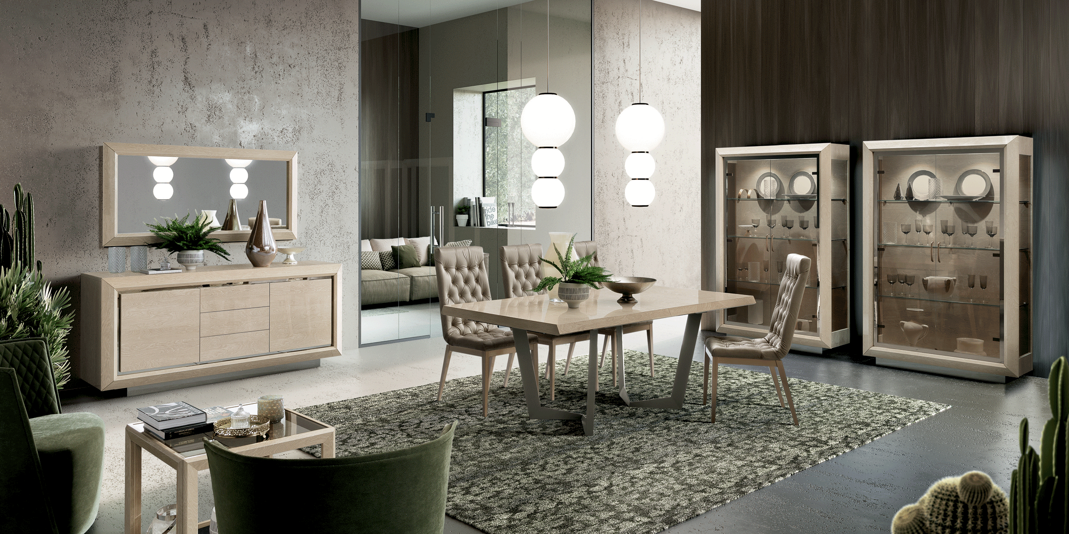 Wallunits Hallway Console tables and Mirrors Elite Dining Ivory Additional Items