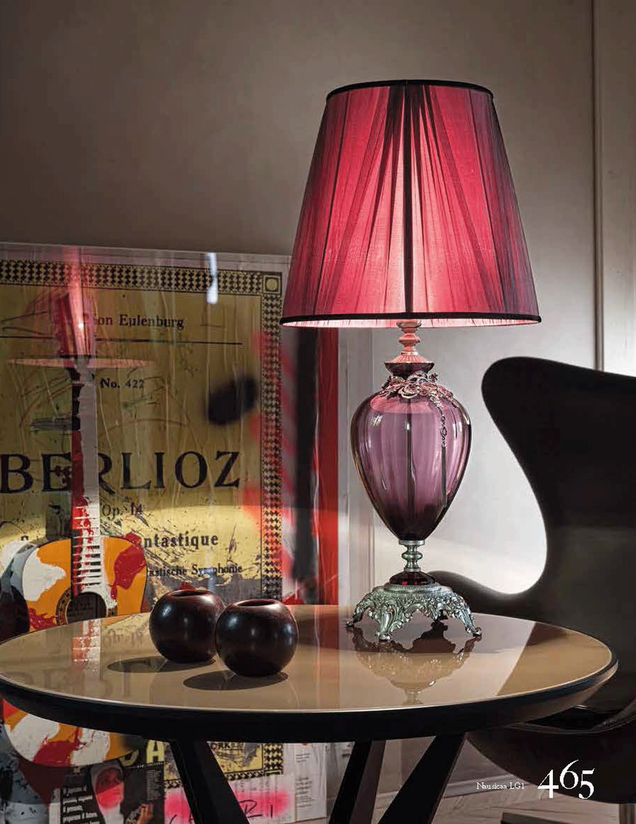 Brands Euroluce Cascade Collection Nausicaa Table Lamp