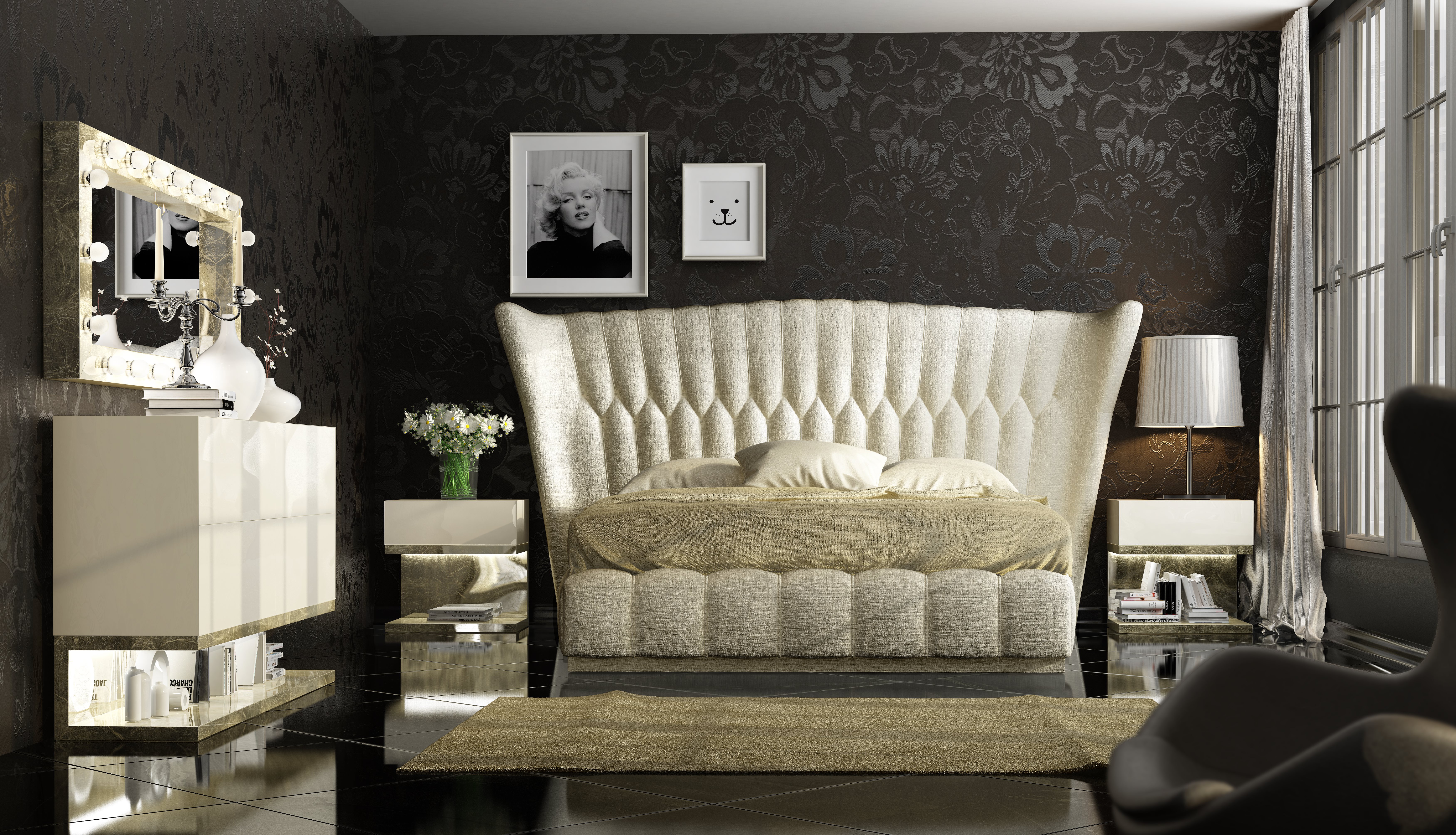 Brands Franco Furniture New BELLA Vanity Chest DOR 43