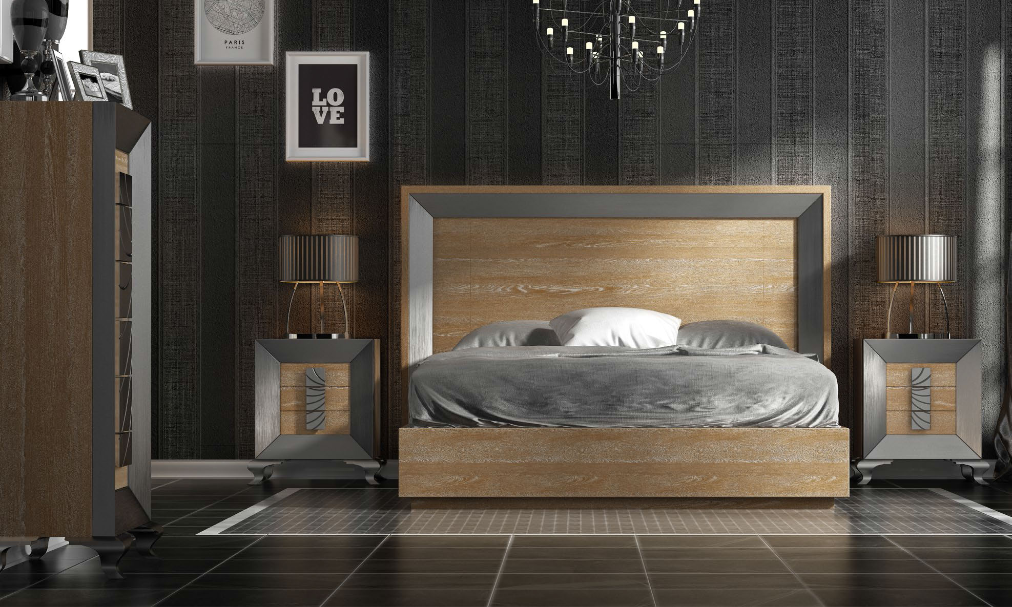 Bedroom Furniture Modern Bedrooms QS and KS DOR 131