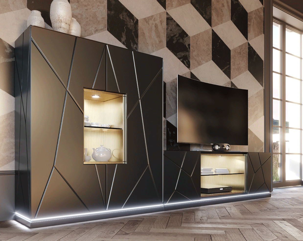 Brands MSC Modern Wall Unit, Italy MX21