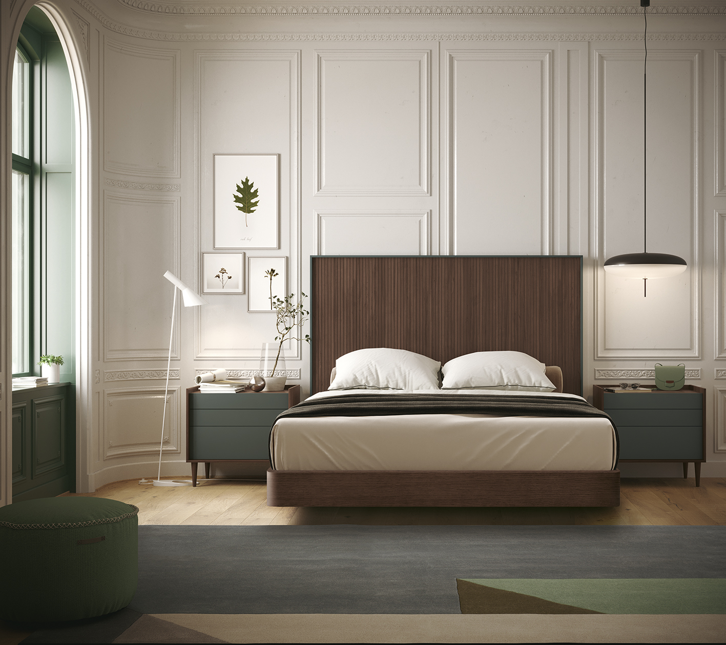 Bedroom Furniture Modern Bedrooms QS and KS Chic 008