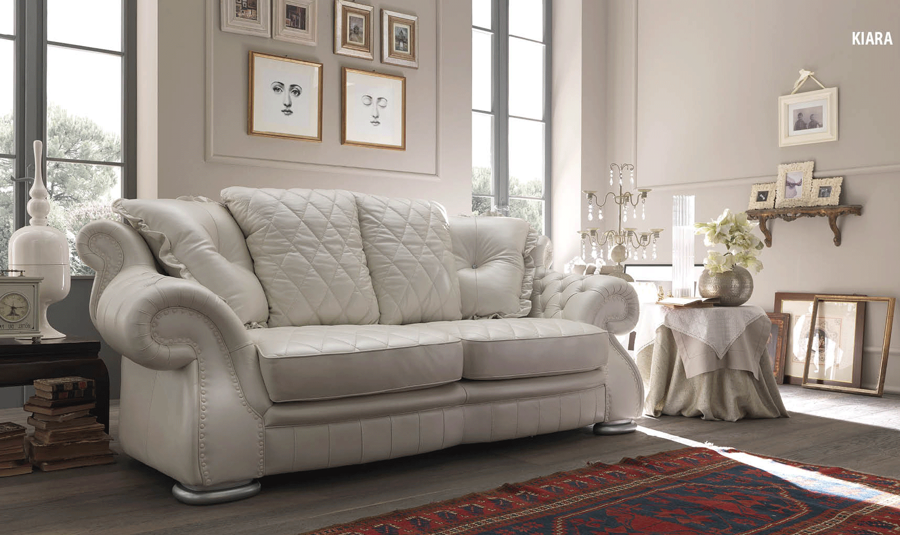 Living Room Furniture Sectionals with Sleepers Kiara