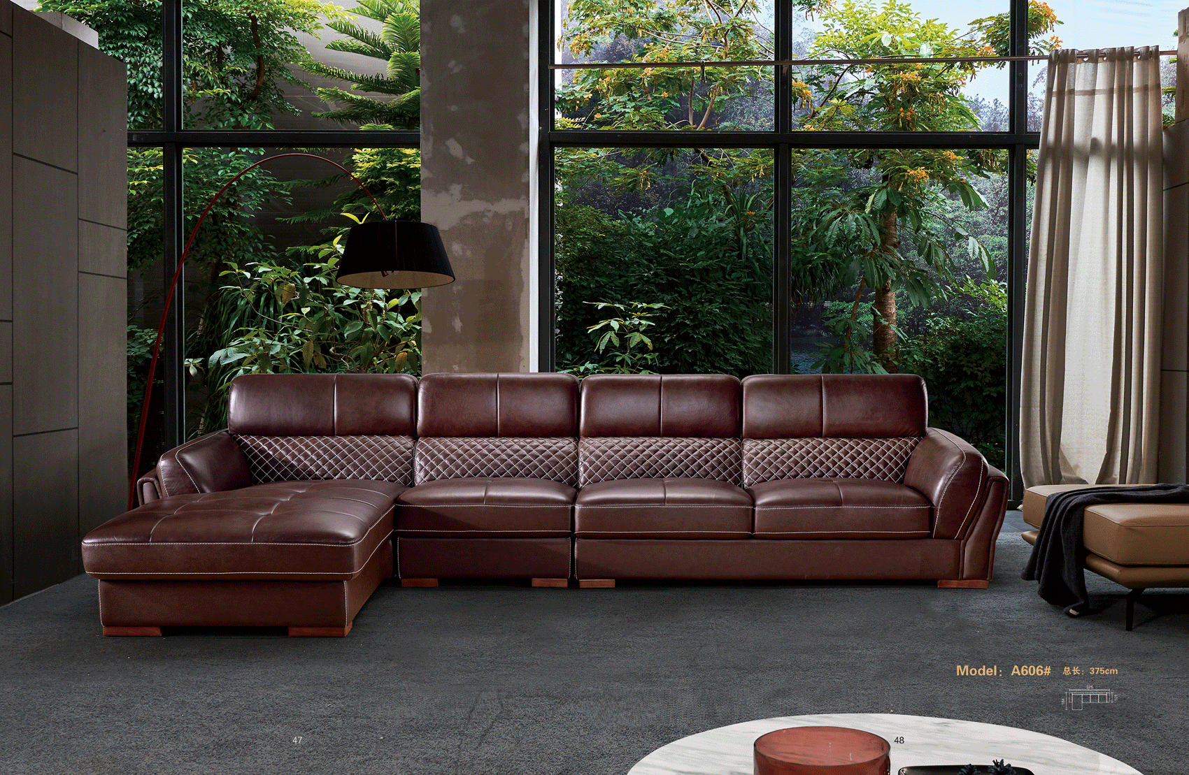 Brands GPS Modern Living Special Order A606 Sectional
