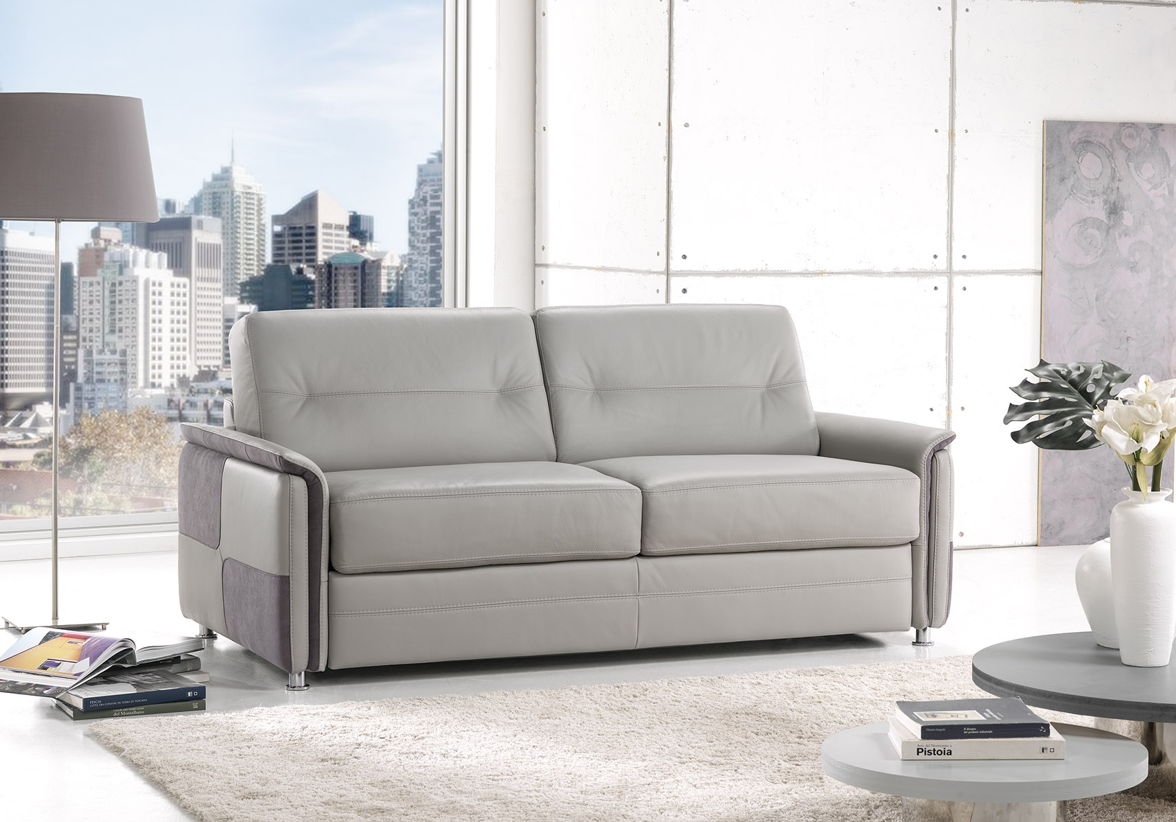 Living Room Furniture Reclining and Sliding Seats Sets Vela Sofa Bed