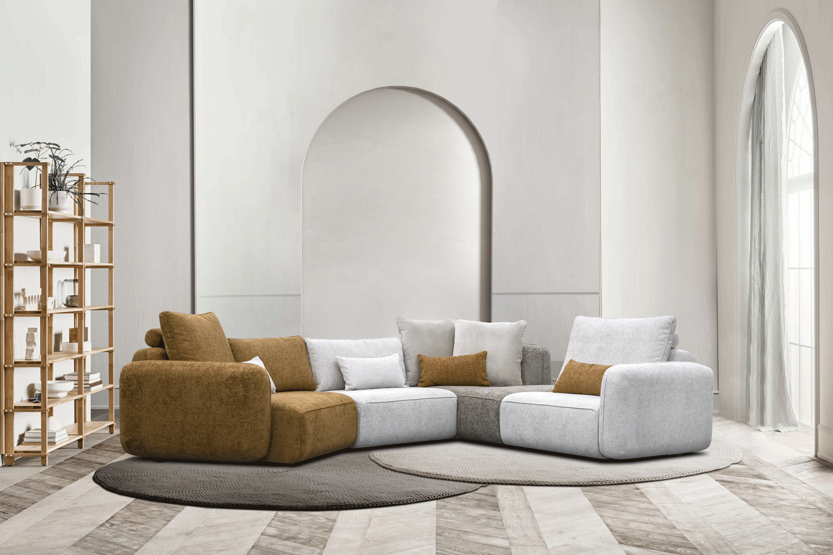 Brands European Living Collection Topaze Sectional