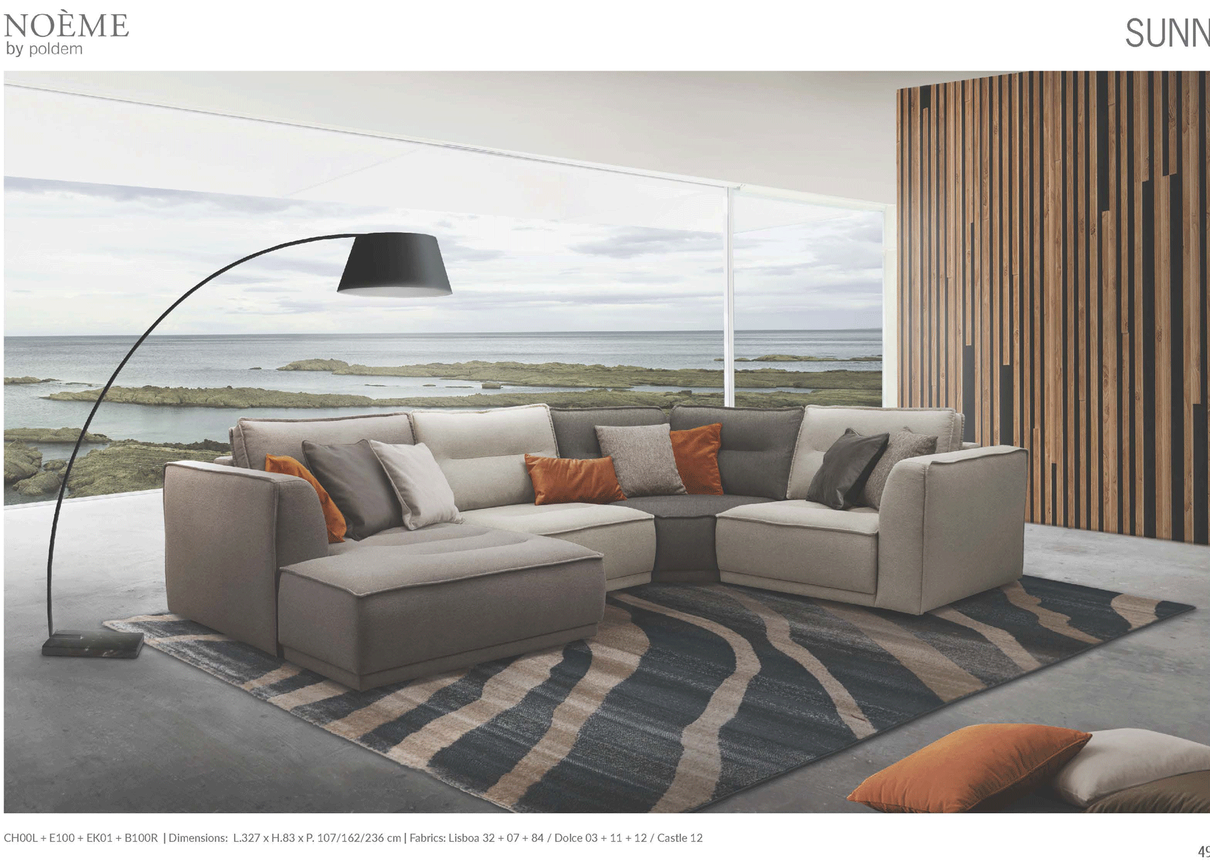 Brands European Living Collection Sunn Sectional