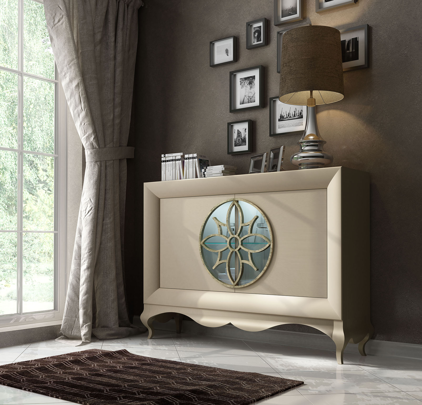 Living Room Furniture Coffee and End Tables AII.23 Sideboard