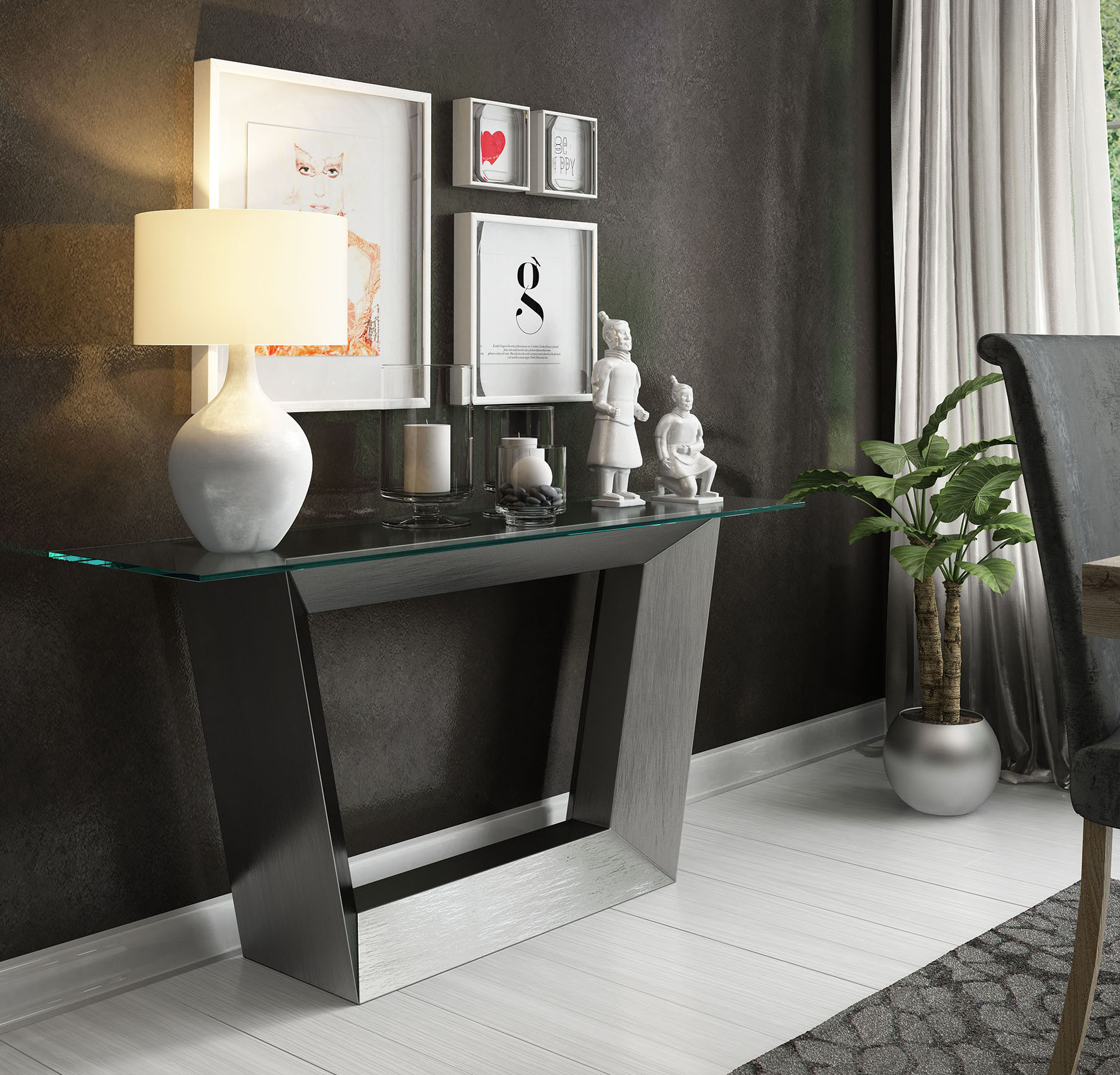 Wallunits Hallway Console tables and Mirrors CII.45 Console Table