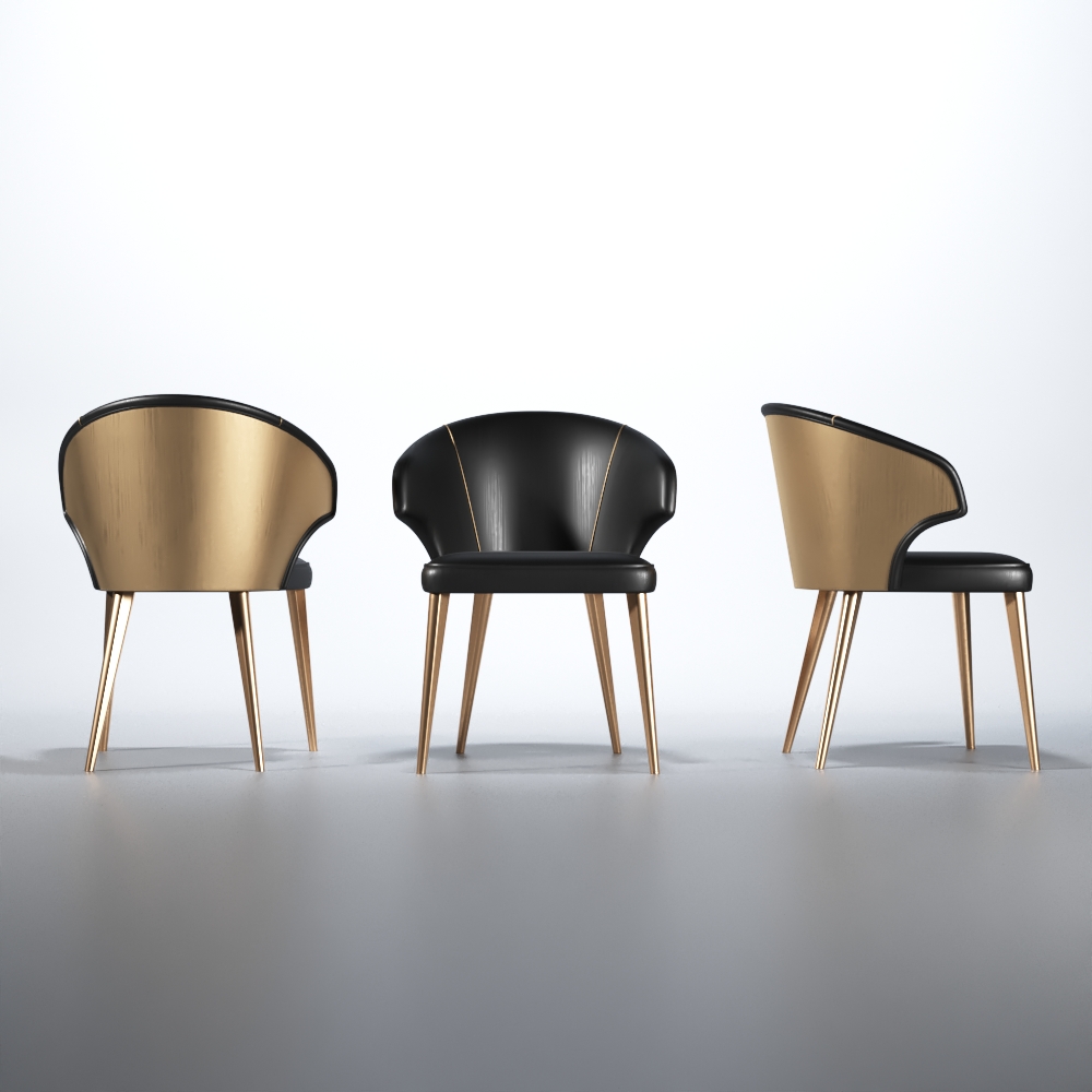 Brands Franco AZKARY II Chairs, SPAIN Wave Chair Dark grey