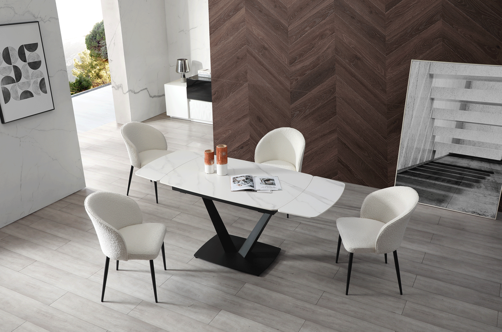 Brands Garcia Sabate REPLAY 109 Dining Table with 2107 Chairs