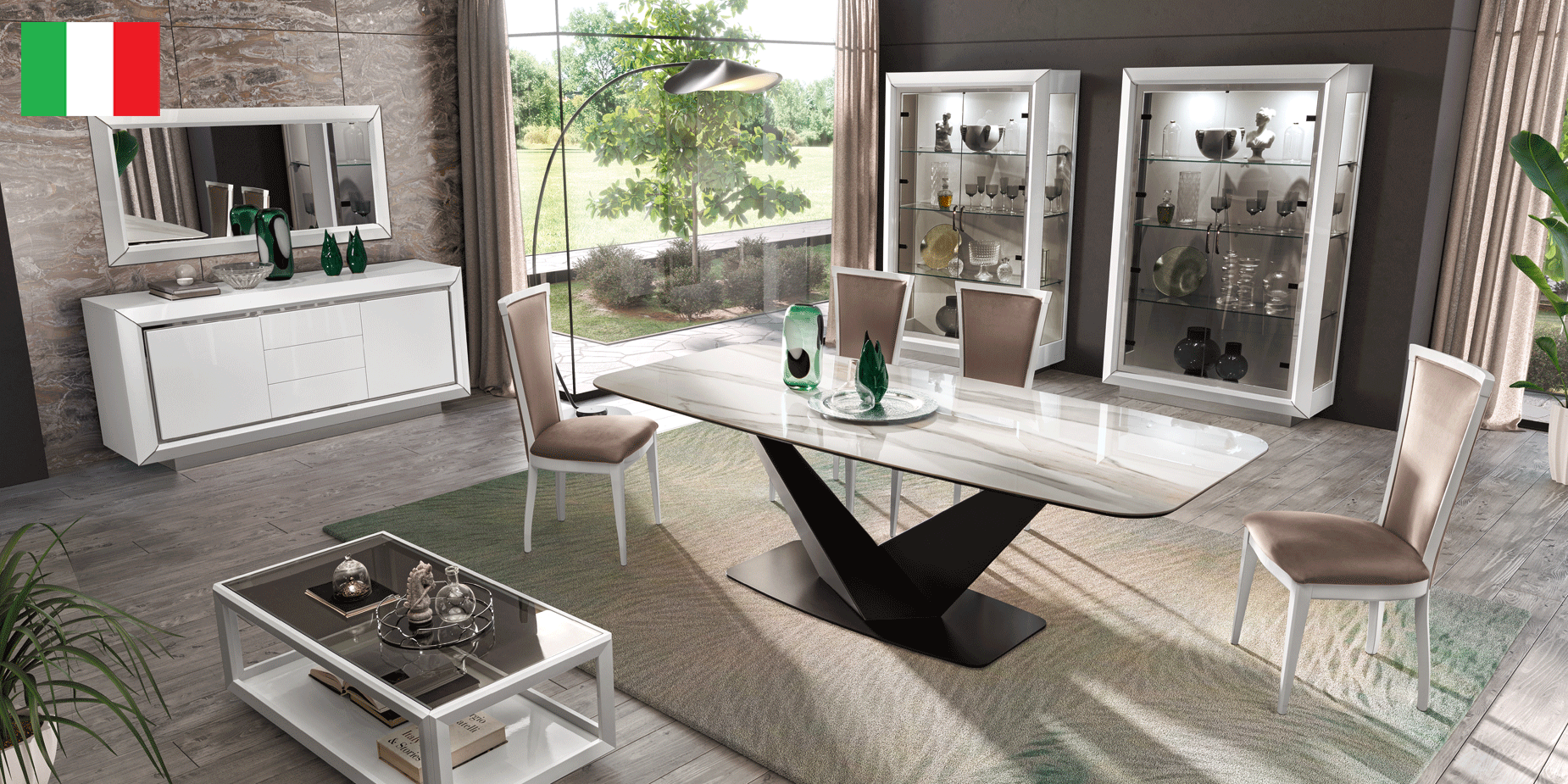 Brands Camel Modum Collection, Italy Elite WHITE Dining Room by Camelgroup – Italy