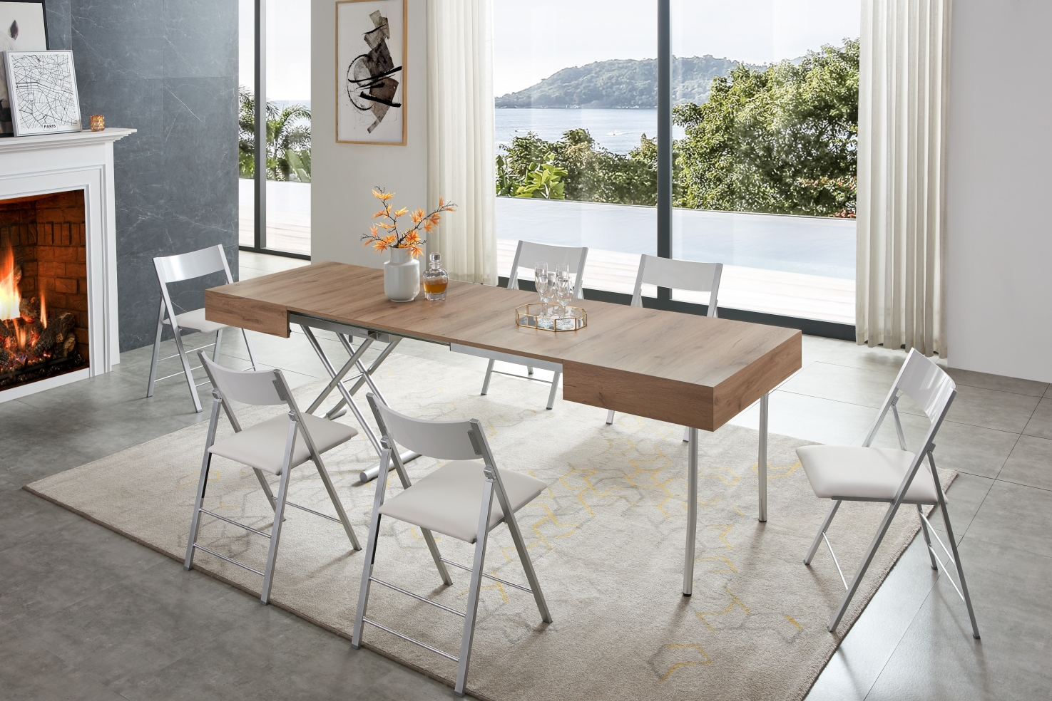 Living Room Furniture Coffee and End Tables 2479 Table Transformer