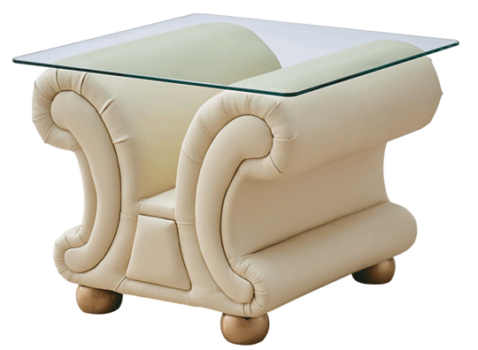 Brands FSH Massage Chairs Apolo Ivory End Table
