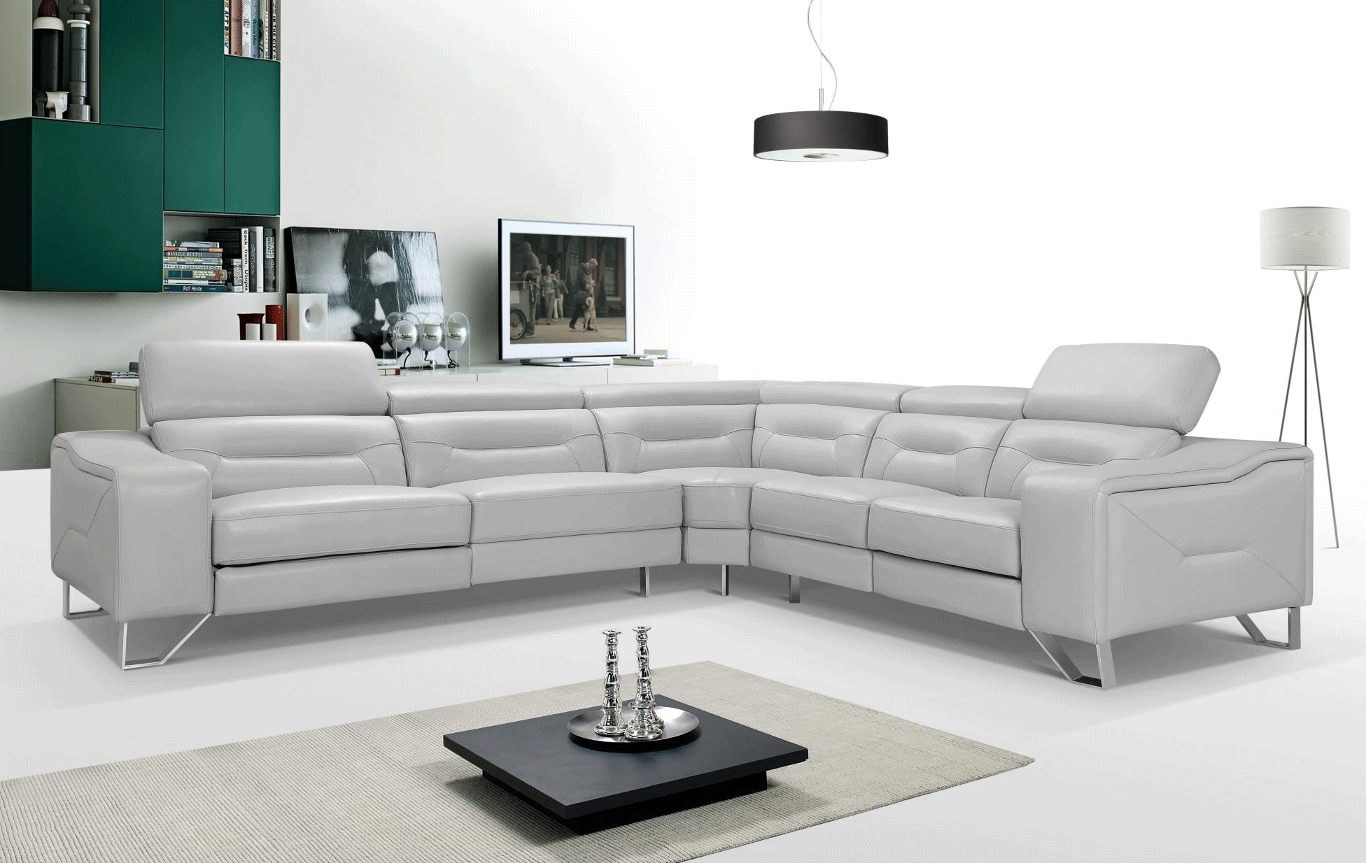 Brands SVN Modern Living Special Order 2723 Sectional w/Recliners