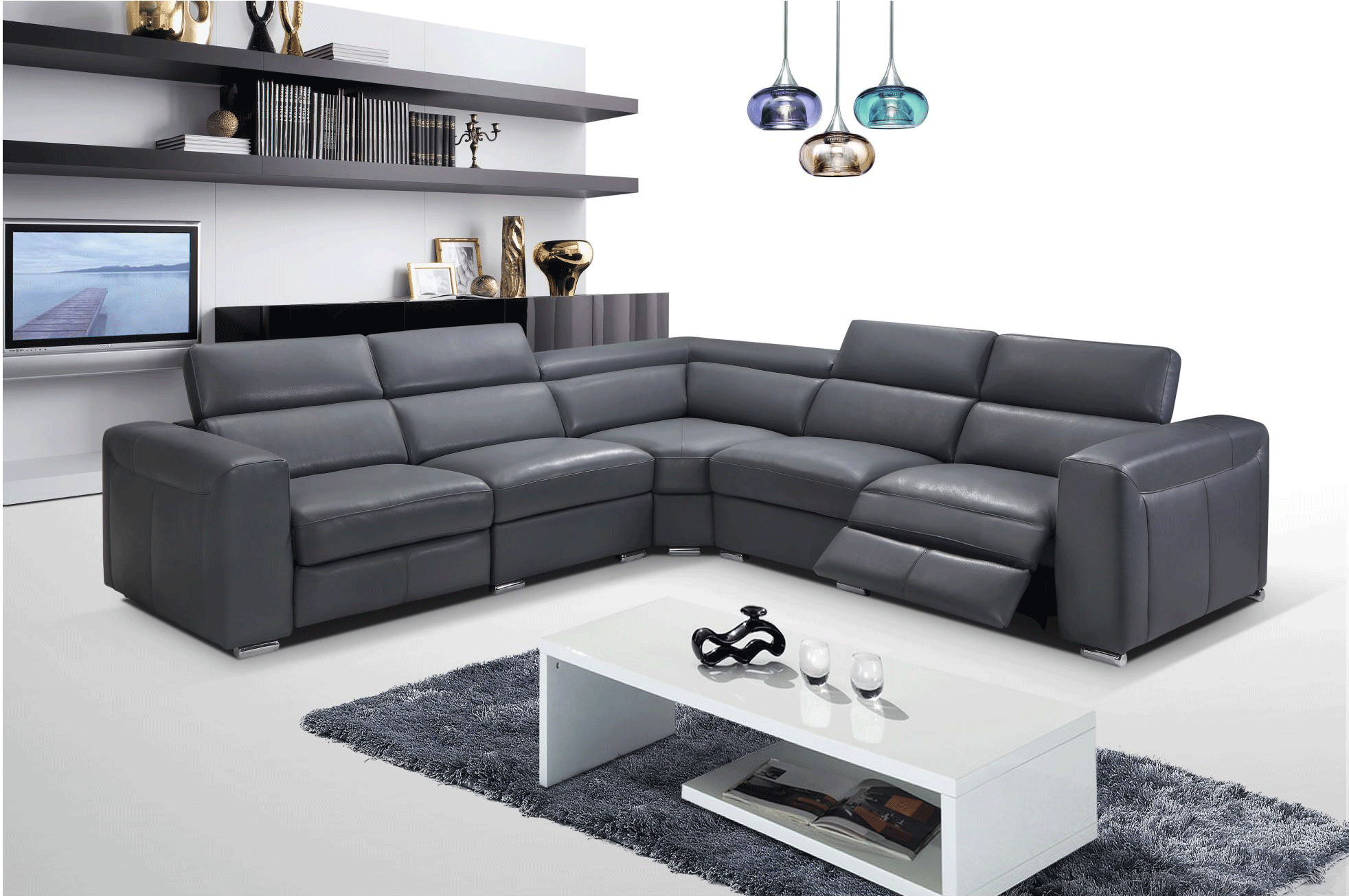 Clearance Living Room 2919 Sectional w/ recliners