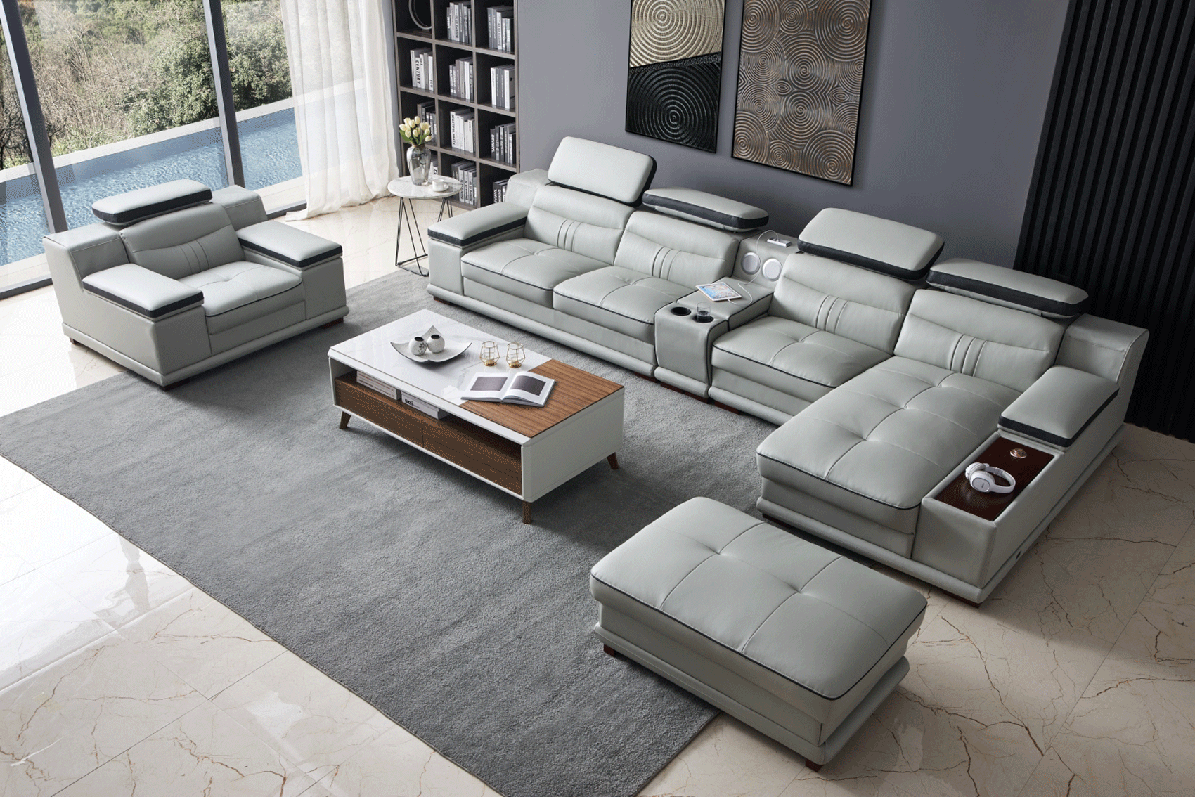 Brands SVN Modern Living Special Order 908 Sectional