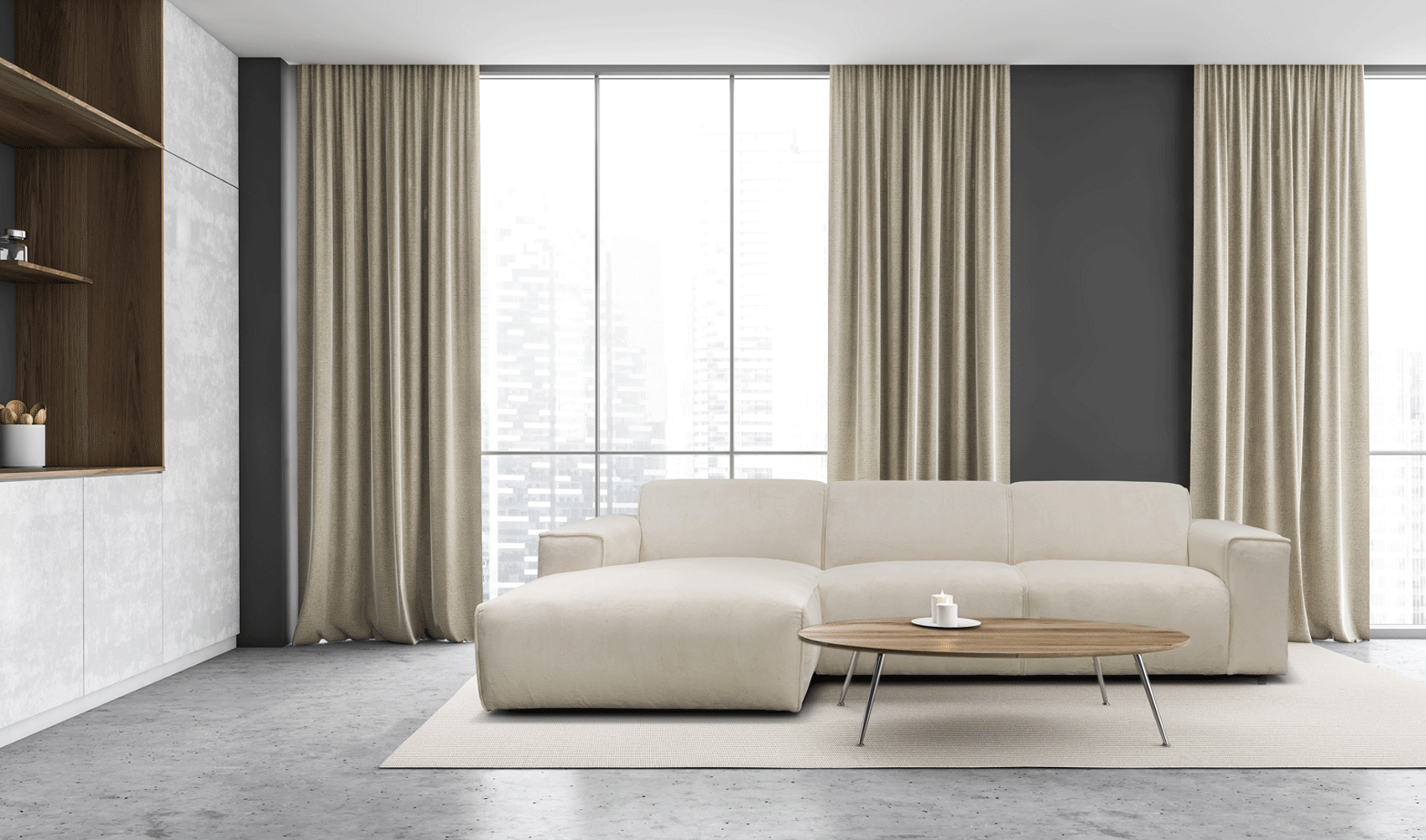 Brands Franco Gold Colette Sectional