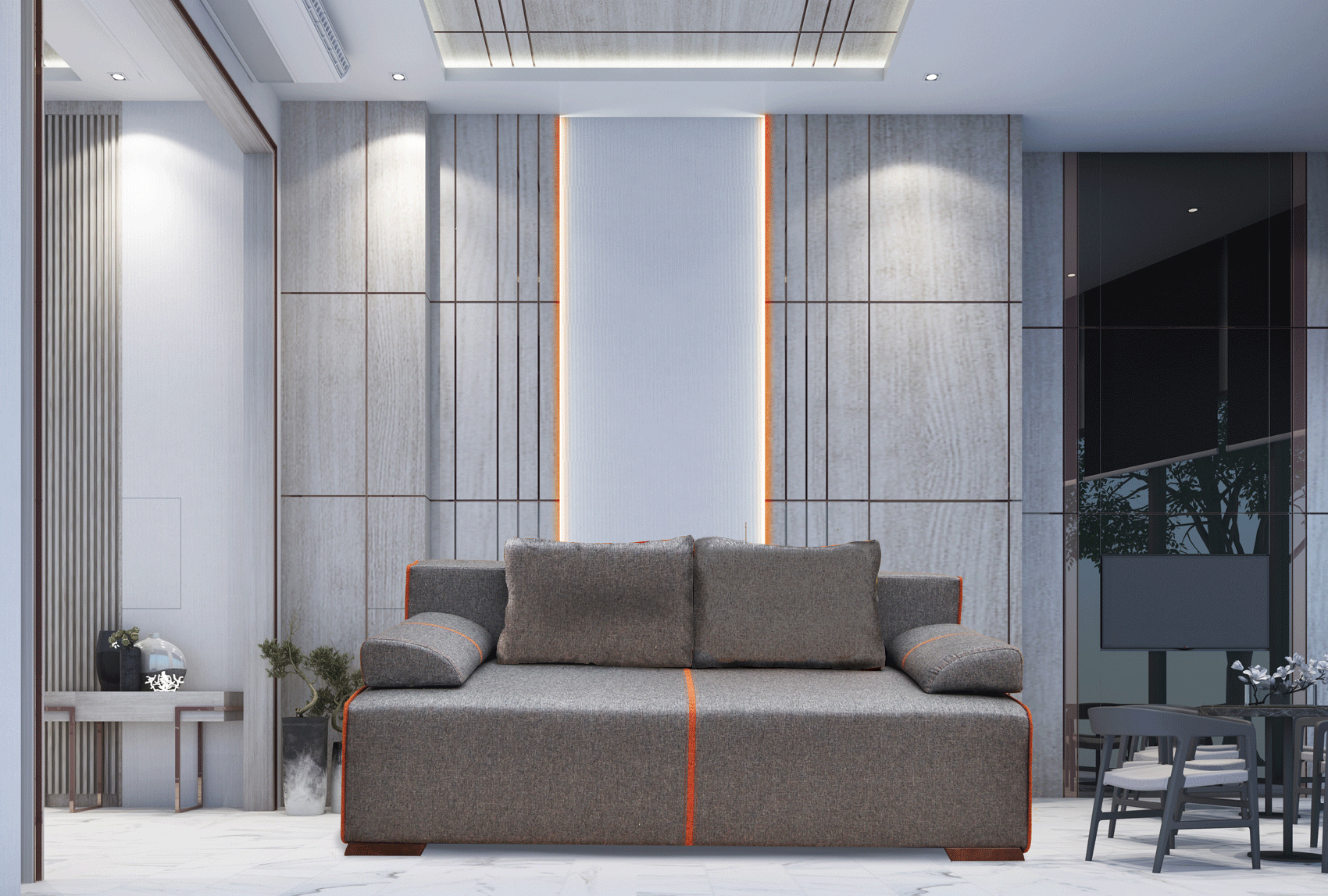 Living Room Furniture Sofas Loveseats and Chairs Avenue Sofa bed and storage