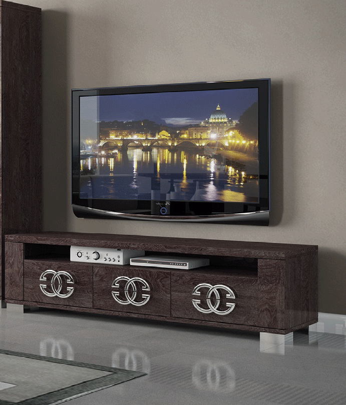 Brands Status Modern Collections, Italy Prestige 3Door TV Stand